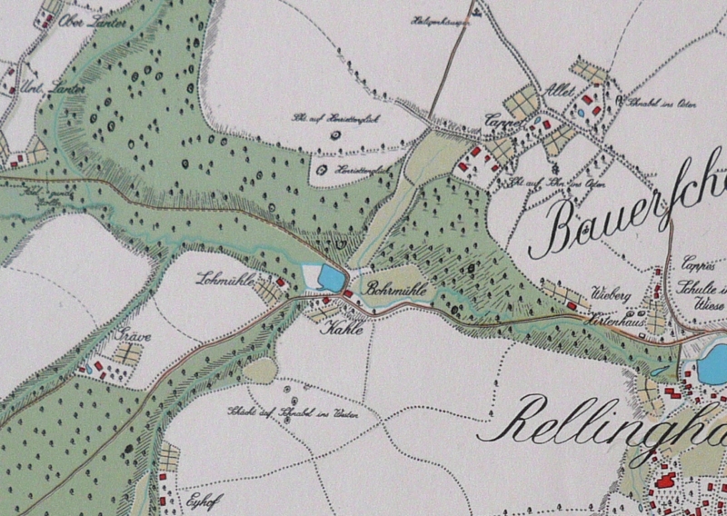 Historische Karte Schnabel